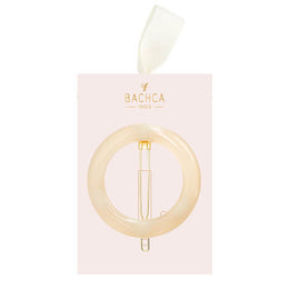Barrette Ronde Ivoire Bachca
