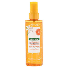 Huile Sèche Solaire SPF30 Tamanu Bio & Monoï Klorane 200ml