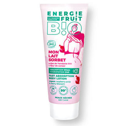 Lait Sorbet Bio Corps Framboise Energie Fruit